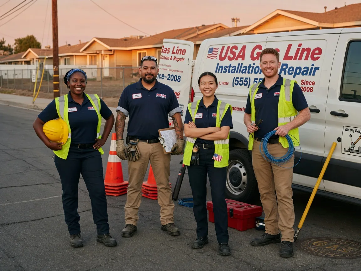 Gas Line Installation company in Harrold, TX